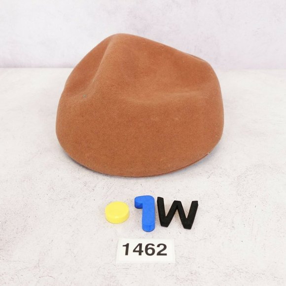 COUNTRY GENTLEMAN LONDON Men's Brown Orange 100% Wool Cuffley Beret XL Flat Cap‎ - Picture 8 of 8